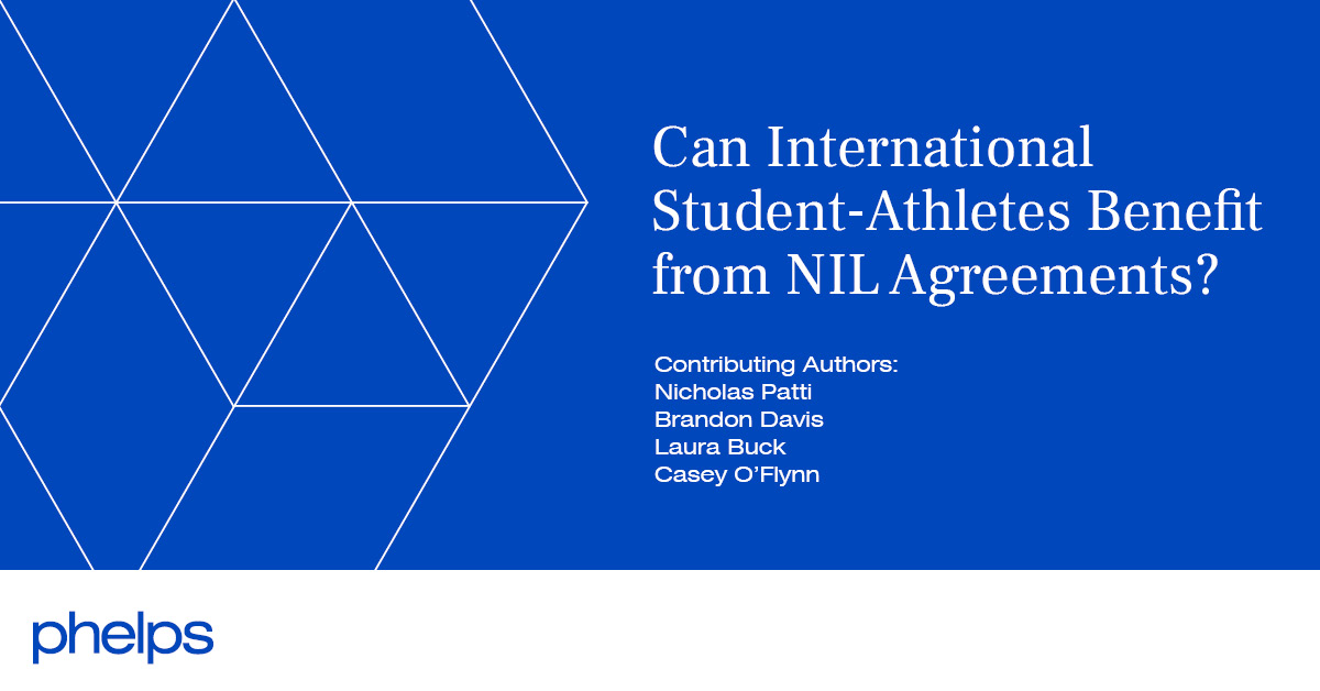 Can International Student-Athletes Benefit From NIL Agreements ...