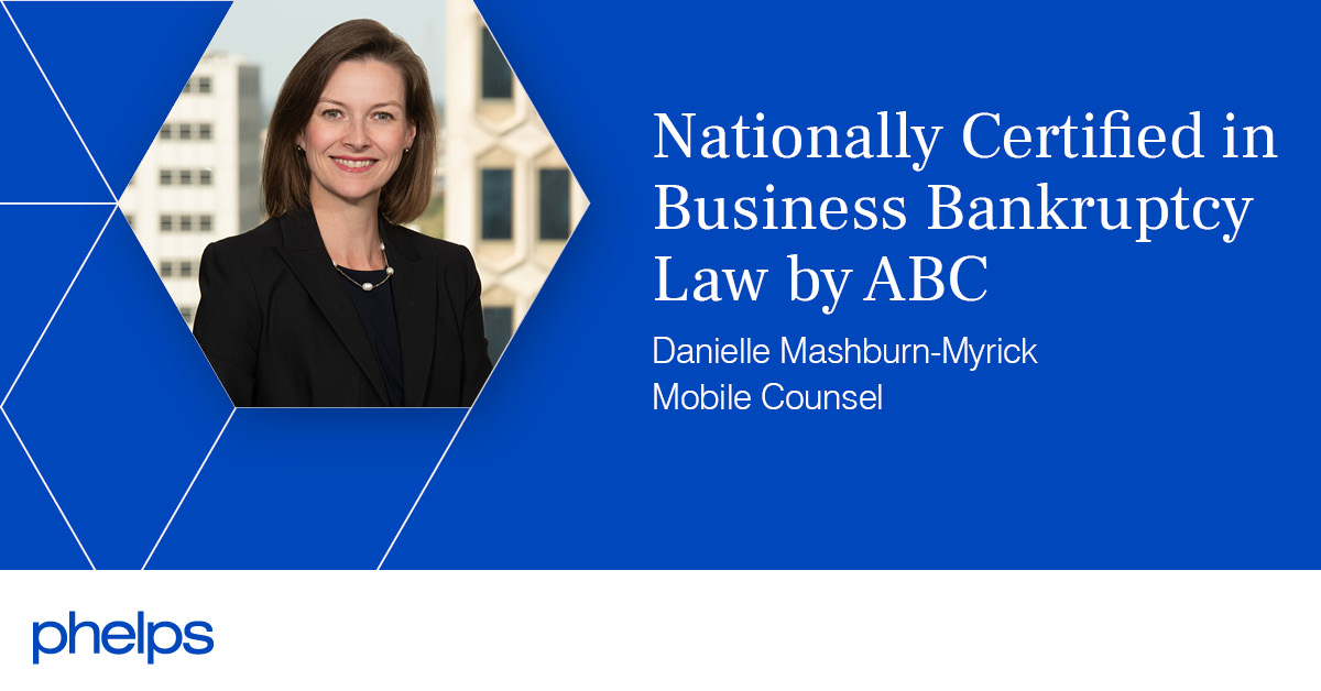 Danielle Mashburn-Myrick Receives ABC Business Bankruptcy Law ...